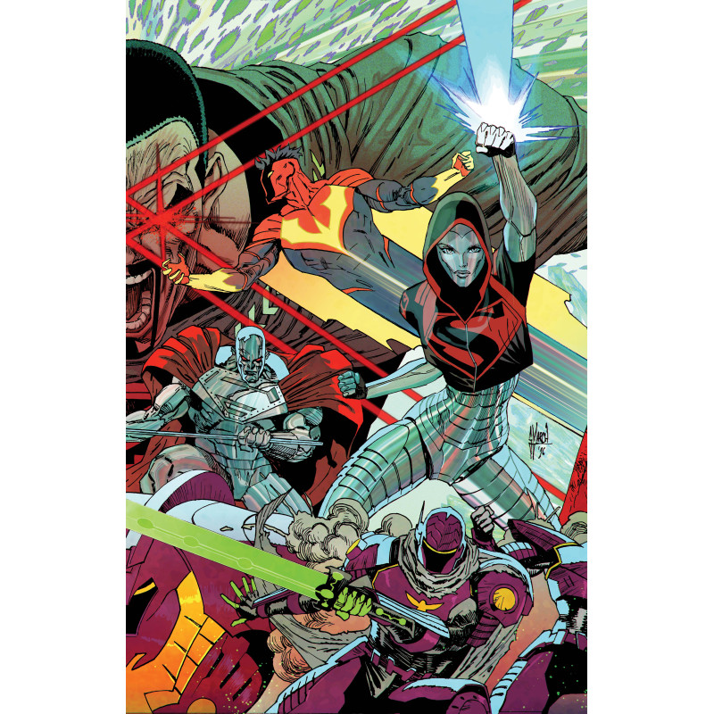 SUPERMAN UNLIMITED 16 CVR A GUILLEM MARCH CONNECTING (KINGDOM OF ZOD)