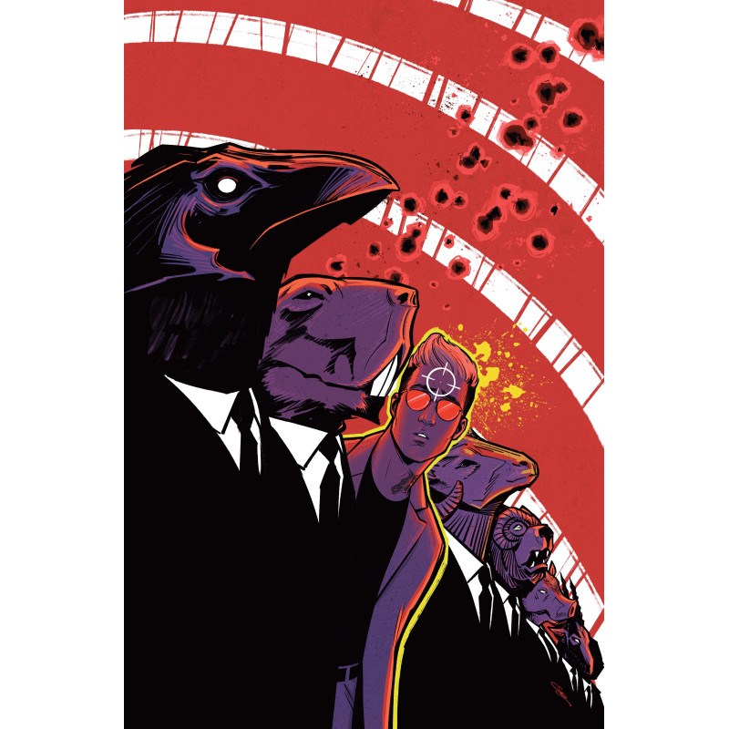 END OF LIFE 7 CVR B SKYLAR PATRIDGE CARD STOCK VAR (MR)