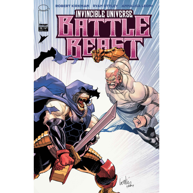 INVINCIBLE UNIVERSE BATTLE BEAST 12 CVR B LEINIL YU & ROMULO FAJARDO JR VAR