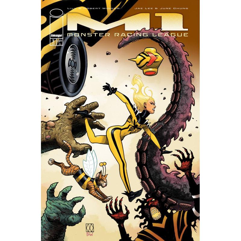 M1 MONSTER RACING LEAGUE 3 CVR B MATT WAGNER VAR