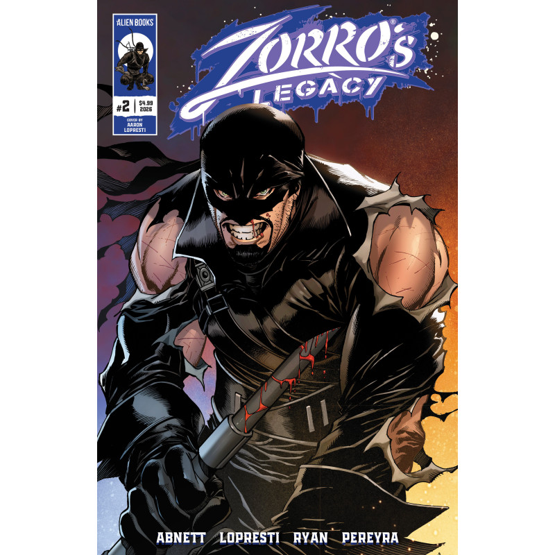 ZORRO'S LEGACY 2 COVER A (LOPRESTI)