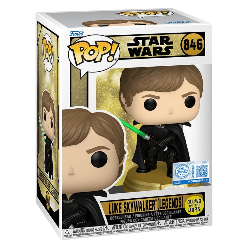 LUKE STAR WARS LEGENDS POP VINYL FIGURINE 9 CM