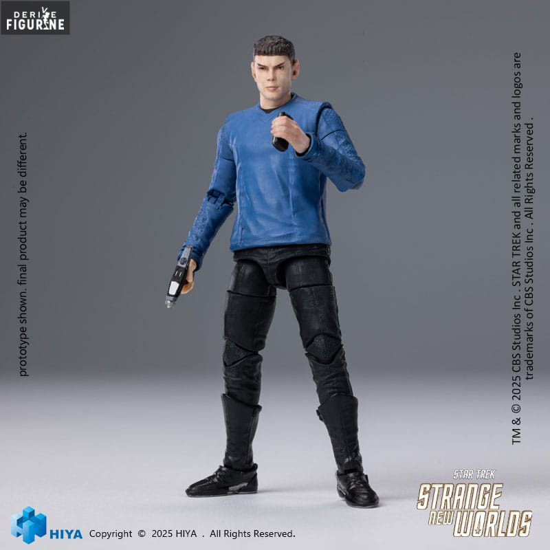 SPOCK STAR TREK STRANGE NEW WORLDS FIGURINE EXQUISITE MINI 10 CM