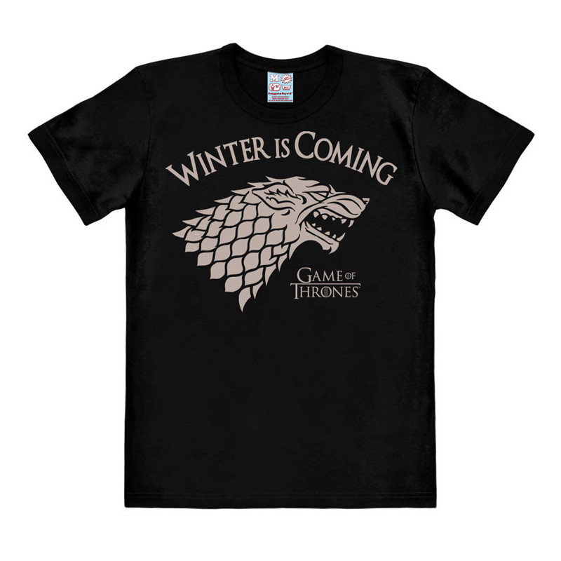 WINTER IS COMING GAME OF THRONES T SHIRT TAILLE XL