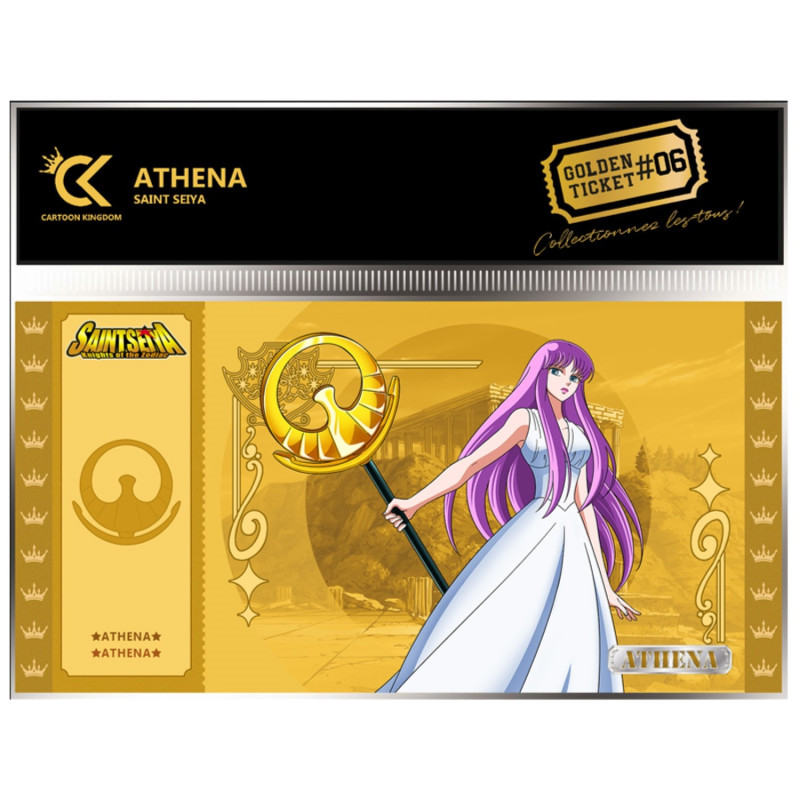 ATHENA SAINT SEIYA GOLDEN TICKET
