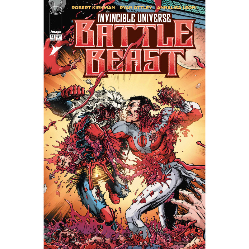 INVINCIBLE UNIVERSE BATTLE BEAST 12 CVR C INC 1:10 CHRIS BURNHAM & BRIAN REBER CONNECTING VAR