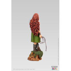 PÉLISSE ET SON FOURREUX LA QUETE DE L'OISEAU DU TEMPS STATUE COULEUR