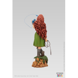 PÉLISSE ET SON FOURREUX LA QUETE DE L'OISEAU DU TEMPS STATUE COULEUR