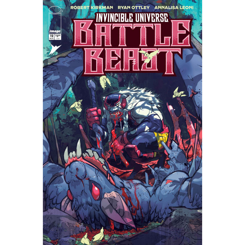 INVINCIBLE UNIVERSE BATTLE BEAST 12 CVR D INC 1:25 RILEY ROSSMO VAR