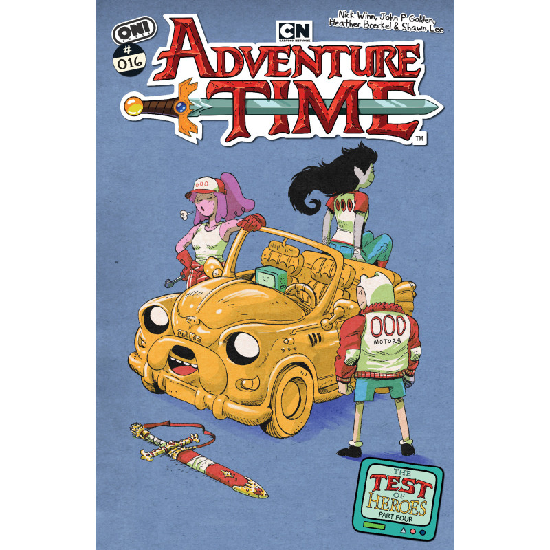 ADVENTURE TIME (2025) 16 CVR B JOHN P GOLDEN VAR