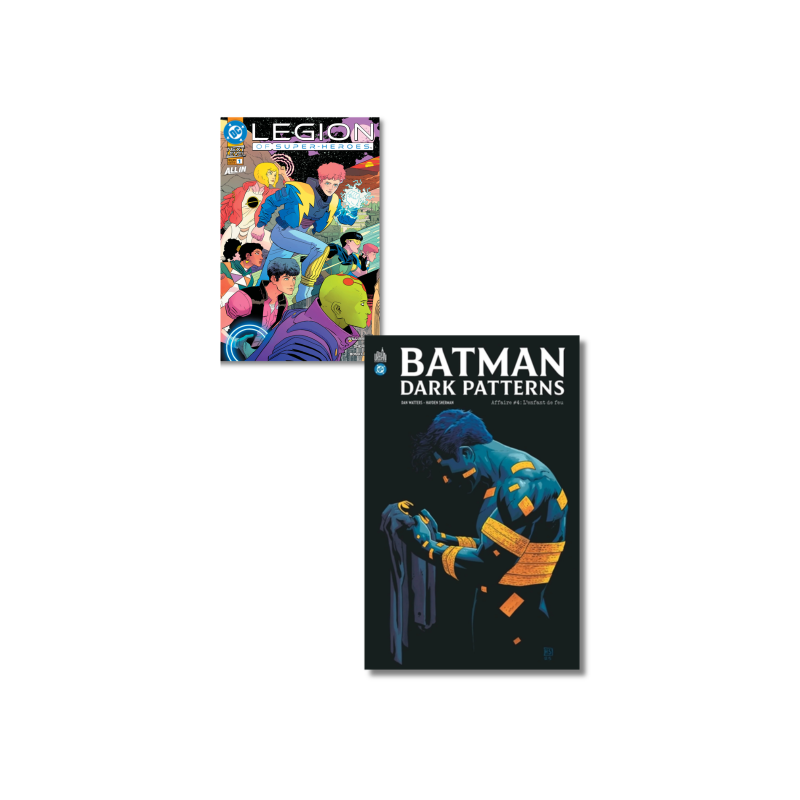 PACK DÉDICACE HAYDEN SHERMAN CLASSIQUE, DARK PATTERN T04 & LOSH CVR A