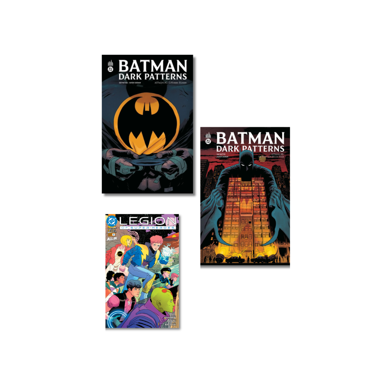 DOUBLE PACK DÉDICACE HAYDEN SHERMAN, DARK PATTERNS 1 et 2