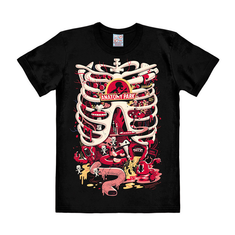 RICK AND MORTY ANATOMY PARK T SHIRT TAILLE M