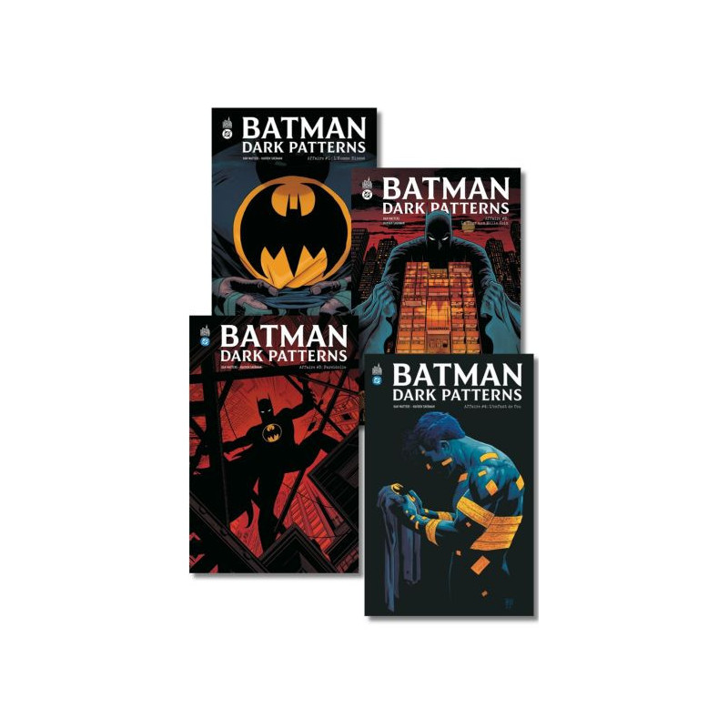 MÉGA PACK DÉDICACE HAYDEN SHERMAN, BATMAN DARK PATTERNS