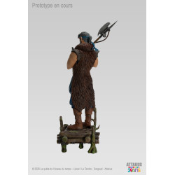 LE CHEVALIER BRAGON LA QUETE DE L'OISEAU DU TEMPS STATUE 45 CM