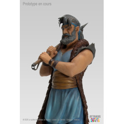 LE CHEVALIER BRAGON LA QUETE DE L'OISEAU DU TEMPS STATUE 45 CM