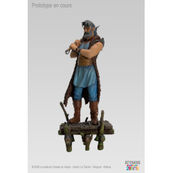 LE CHEVALIER BRAGON LA QUETE DE L'OISEAU DU TEMPS STATUE 45 CM