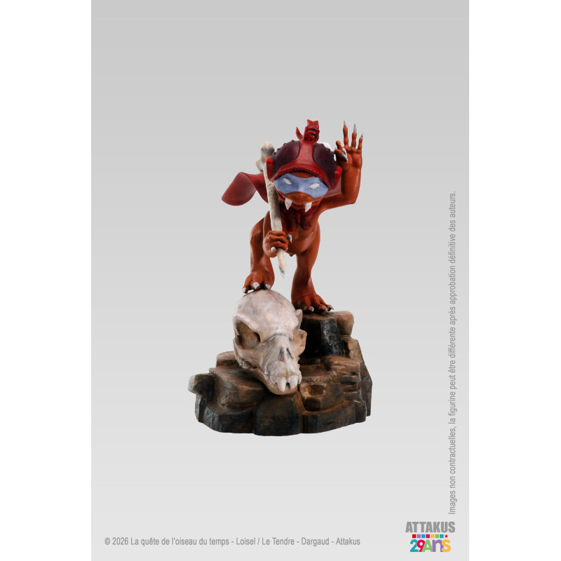 FOL DE DOL LA QUETE DE L OISEAU DU TEMPS STATUETTE 16 CM