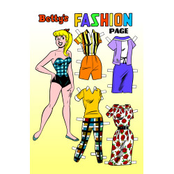 ARCHIE COMICS 85TH ANNIVERSARY PRESENTS BETTY & VERONICA FASHION PAGES (ONE-SHOT) CVR B DAN DECARLO