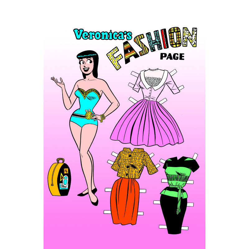 ARCHIE COMICS 85TH ANNIVERSARY PRESENTS BETTY & VERONICA FASHION PAGES (ONE-SHOT) CVR C DAN DECARLO