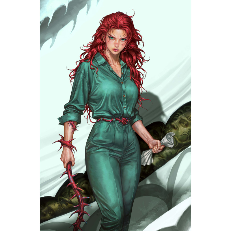POISON IVY 47 CVR B KYUYONG EOM CARD STOCK VAR (BATMAN BAD SEEDS)
