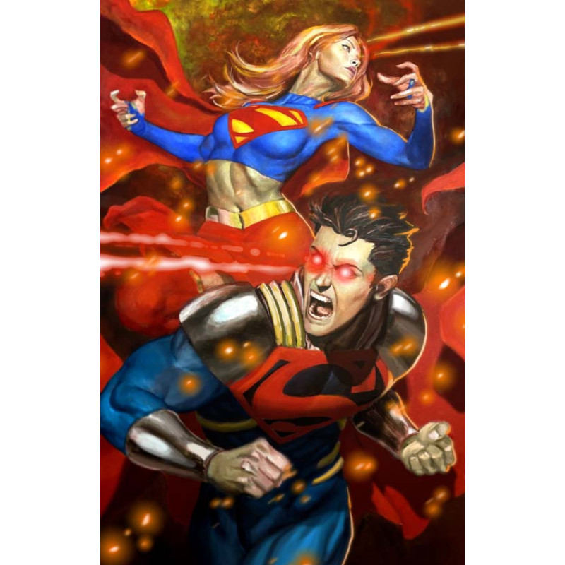 SUPERMAN 41 CVR B MIKE CHOI CARD STOCK VAR (KINGDOM OF ZOD)