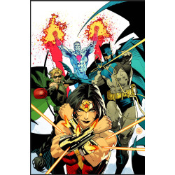 JUSTICE LEAGUE UNLIMITED 22 CVR A DAN MORA