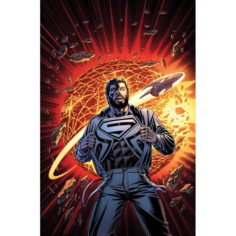 SUPERMAN FATHER OF TOMORROW 4 (OF 6) CVR C JERRY ORDWAY CARD STOCK VAR