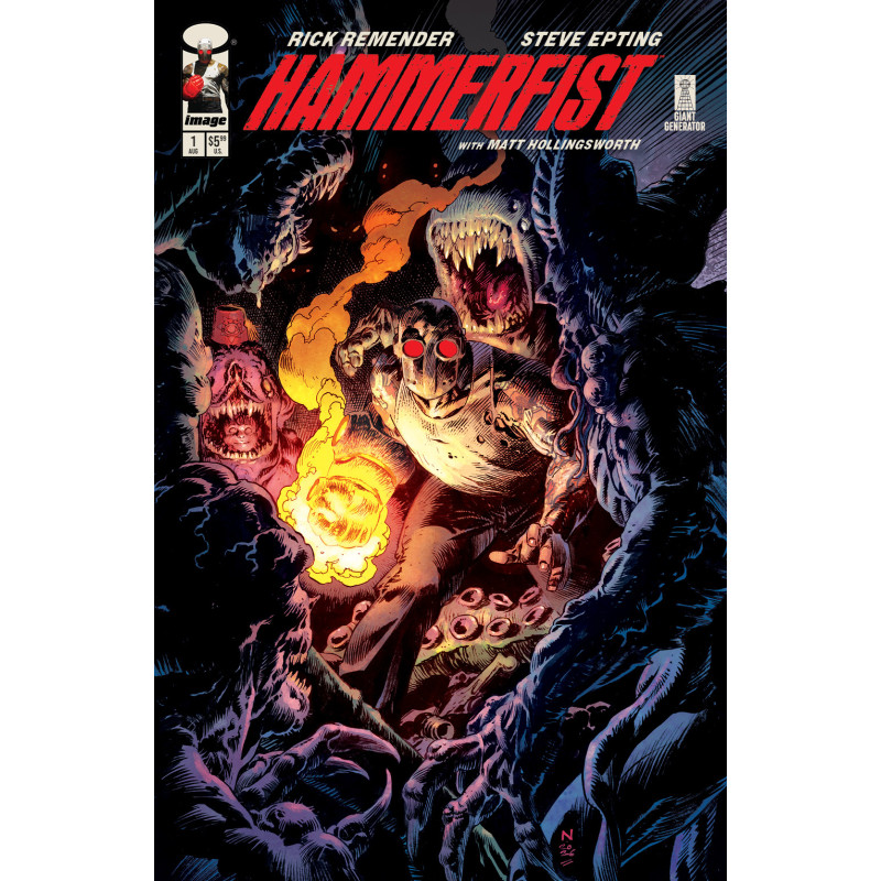HAMMERFIST 1 CVR C NIC KLEIN VAR (MR)