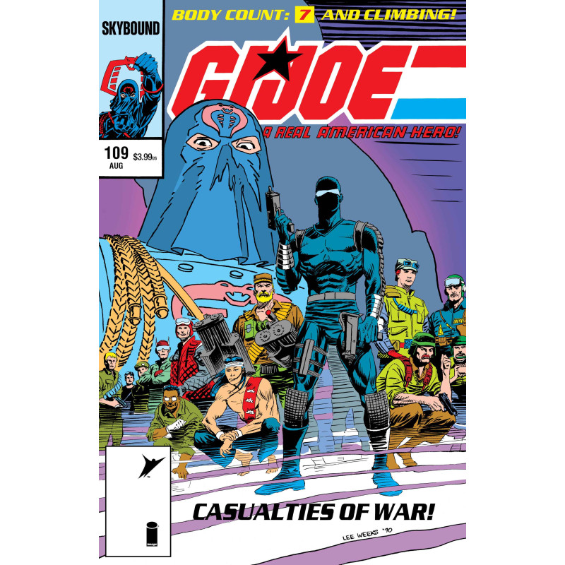 GI JOE A REAL AMERICAN HERO 109 HAMA FILES EDITION CVR A LEE WEEKS