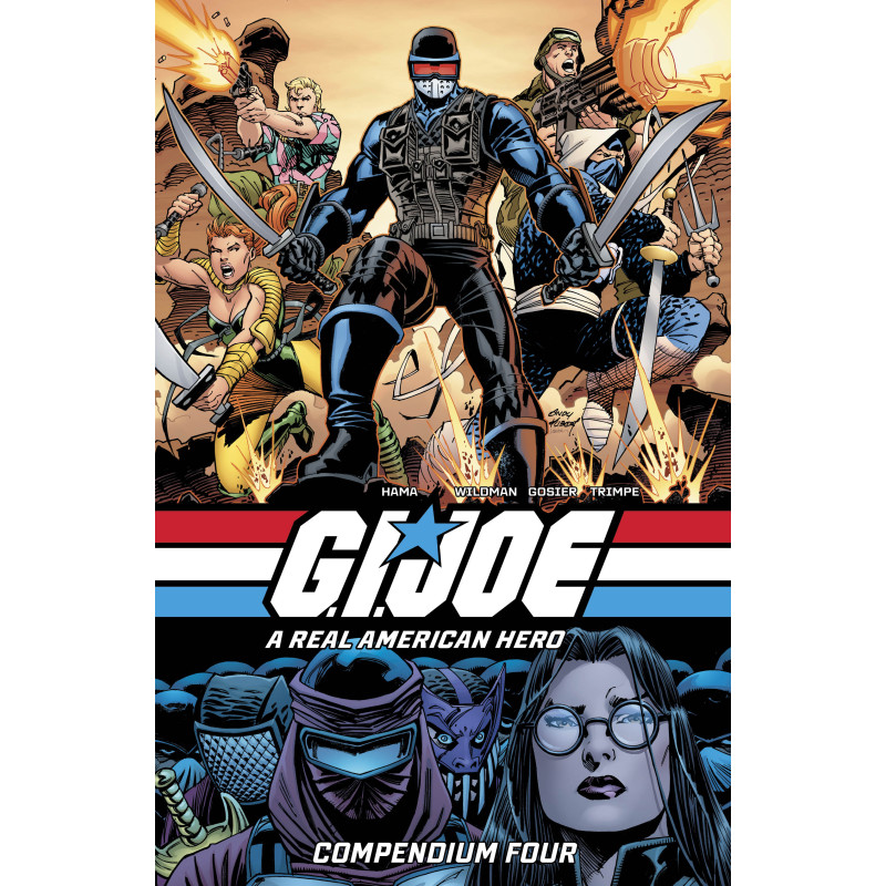 GI JOE A REAL AMERICAN HERO COMPENDIUM TP VOL 04 ANDY KUBERT & LAURA MARTIN CVR