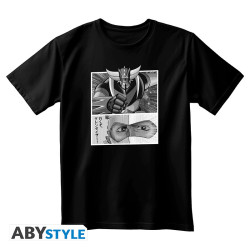 GOLDORAK GRENDIZER T SHIRT NOIR UNISEXE GOLDORAK ET ACTARUS TAILLE XL
