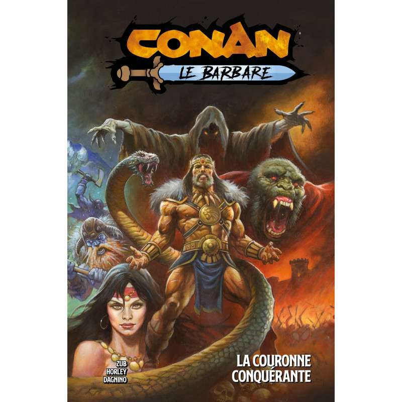 CONAN LE BARBARE LA COURONNE CONQUERANTE TOME 07