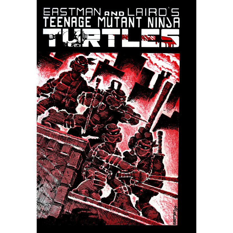 TEENAGE MUTANT NINJA TURTLES: MIRAGE FACSIMILE 1 VARIANT B FOIL (EASTMAN & LAIRD)