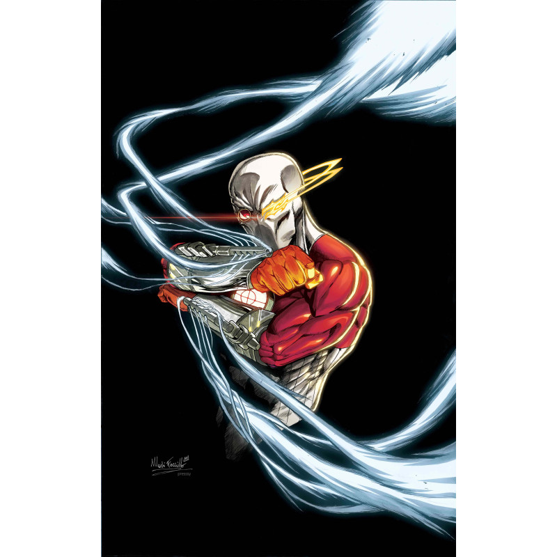 NEXT LEVEL ONE SHOT 1 (ONE SHOT) CVR F INC 1:25 MARIO FOX FOCCILLO CARD STOCK VAR