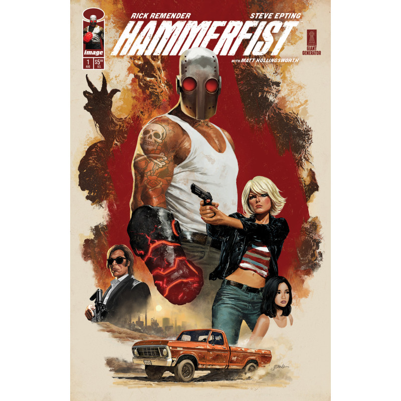 HAMMERFIST 1 CVR A STEVE EPTING (MR)