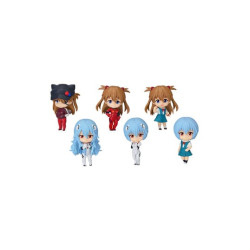 NEON GENESIS EVANGELION REBUILD FIGURINE NENDOROID BOITE MYSTERE BLIND BOX COLLECTION 7 CM