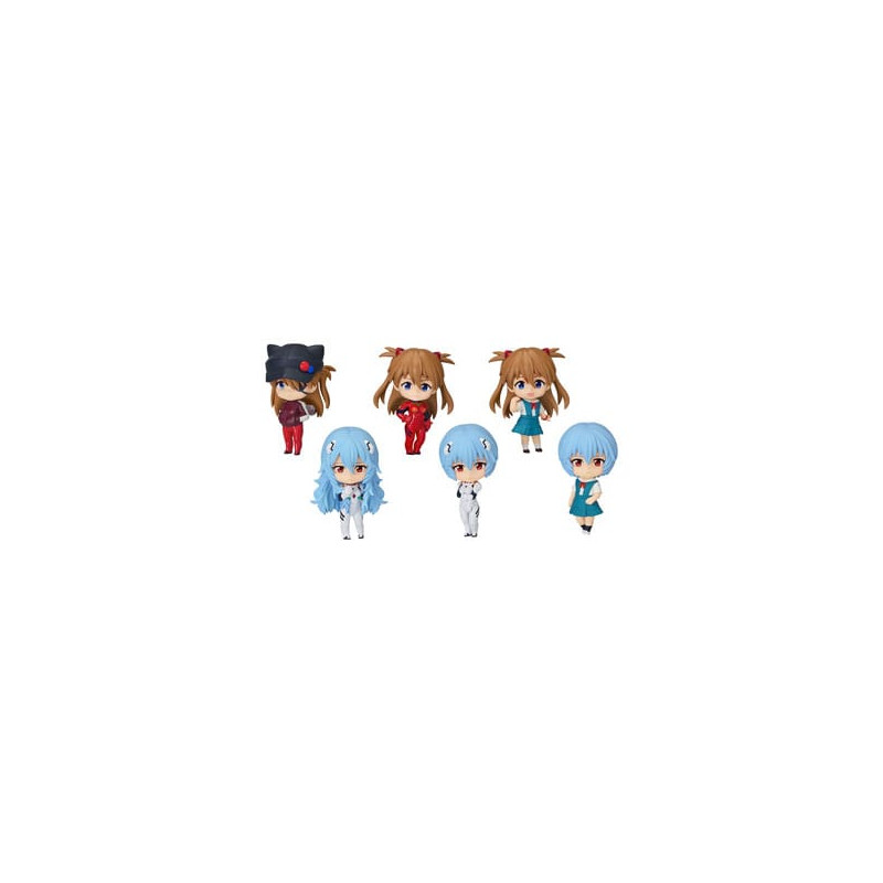 NEON GENESIS EVANGELION REBUILD FIGURINE NENDOROID BOITE MYSTERE BLIND BOX COLLECTION 7 CM