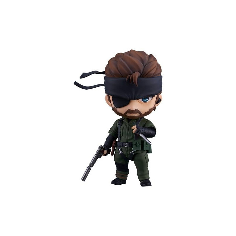 METAL GEAR SOLID SNAKE EATER FIGURINE NENDOROID NAKED SNAKE PVC 10 CM