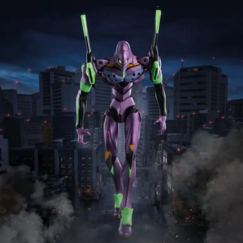 EVANGELION TEST TYPE 01 TV BLOKEES ULTRA ACTION FIGURE EDITION 04 MODEL KIT 18 CM