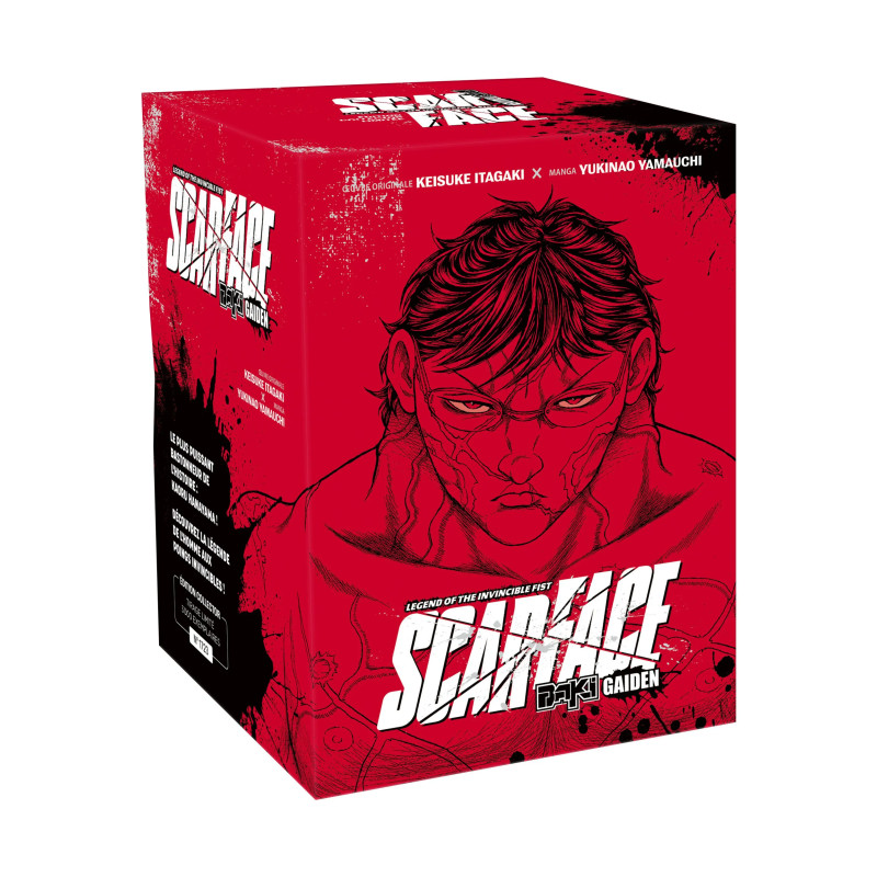 BAKI GAIDEN SCARFACE INTEGRALE COFFRET EDITION LIMITEE NUMEROTEE