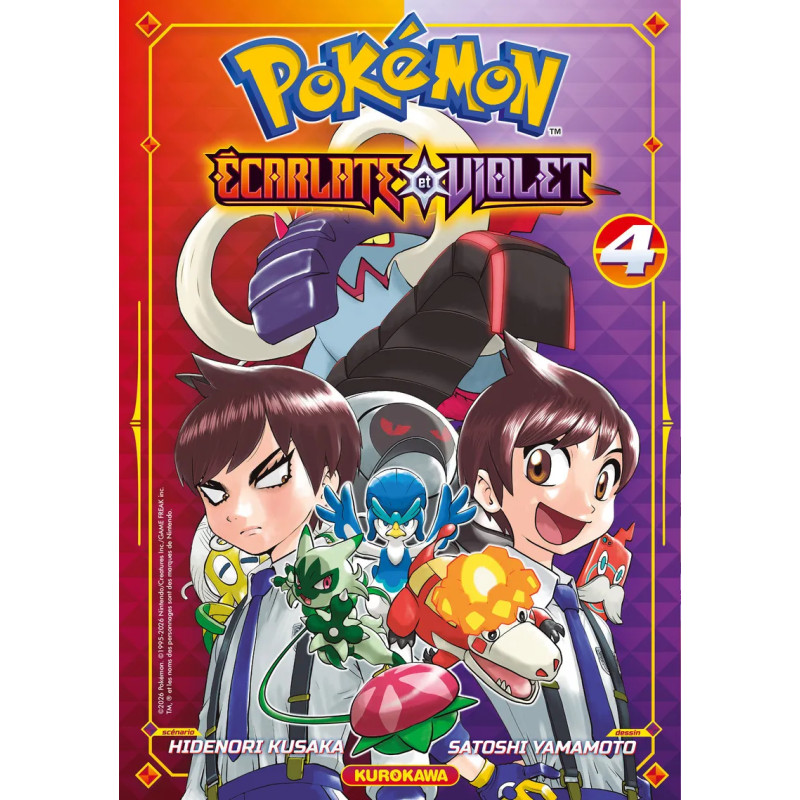 POKEMON ECARLATE ET VIOLET TOME 4