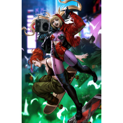 HARLEY QUINN 65 CVR D DERRICK CHEW CARD STOCK VAR