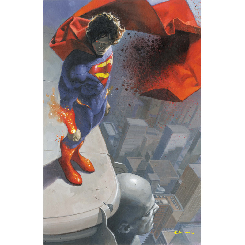 ABSOLUTE SUPERMAN 23 CVR D FABRIZIO DE TOMMASO CARD STOCK VAR