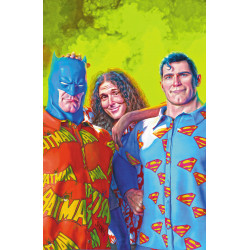 BATMAN SUPERMAN WEIRD AL WORLDS WEIRDEST 1 (ONE SHOT) CVR B MARK SPEARS CARD STOCK VAR