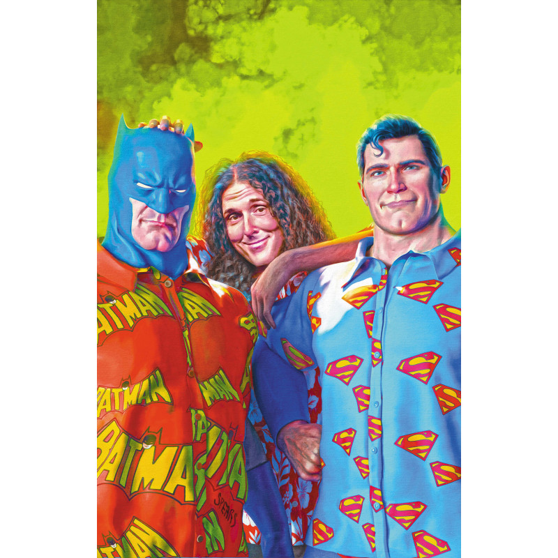 BATMAN SUPERMAN WEIRD AL WORLDS WEIRDEST 1 (ONE SHOT) CVR B MARK SPEARS CARD STOCK VAR