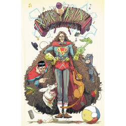 BATMAN SUPERMAN WEIRD AL WORLDS WEIRDEST 1 (ONE SHOT) CVR C RILEY ROSSMO CARD STOCK VAR