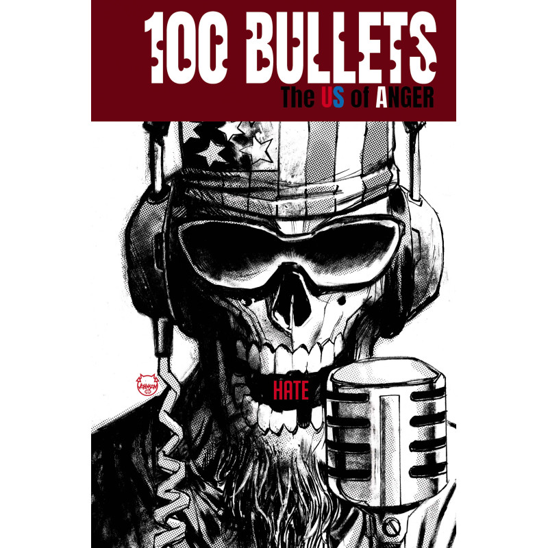 100 BULLETS THE US OF ANGER 3 (OF 8) CVR A DAVE JOHNSON (MR)
