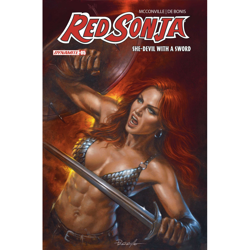 RED SONJA SHE DEVIL WITH A SWORD 5 CVR B LUCIO PARRILLO VAR