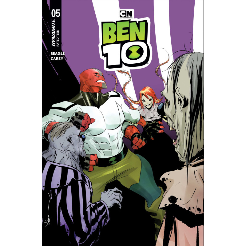 BEN 10 5 CVR C DUSTIN NGUYEN VAR